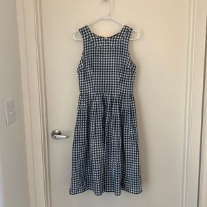 Summer gingham dress